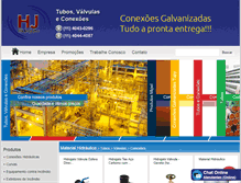 Tablet Screenshot of hidrajato.com.br
